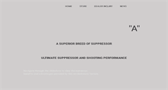 Desktop Screenshot of alphadogsilencers.com